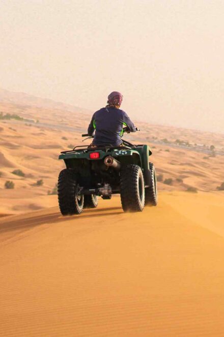Thrilling Dune Bashing In The Desert Of Dubai