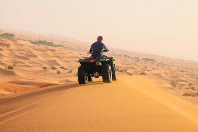 Thrilling Dune Bashing In The Desert Of Dubai