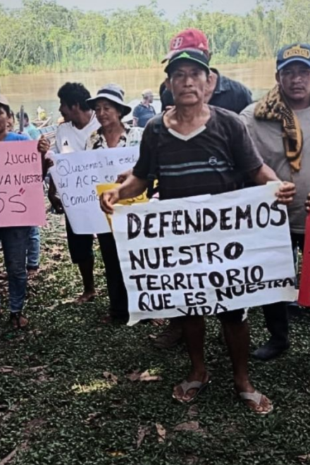 Denuncian ataque contra manifestantes en ACR Imiria